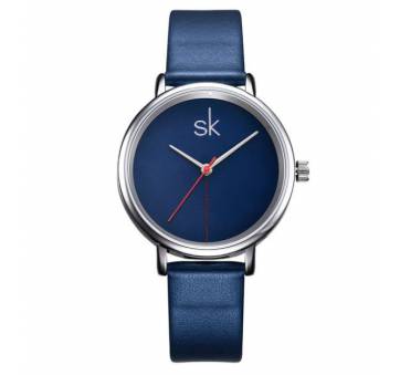 Женские Часы наручные SK, синие 2534
