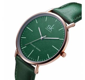 Женские Часы наручные SK, зеленые 2540