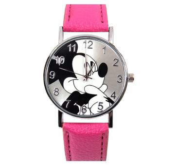 Детские Часы наручные Disney Микки Маус, розовые 4516