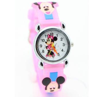 Детские Часы наручные Disney Минни Маус, розовые 4557