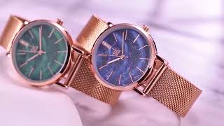 Женские Часы наручные SK, синие 5742